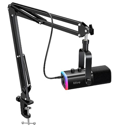 FIFINE AM8T Dynamic Microphone Kit with USB/XLR Connectivity