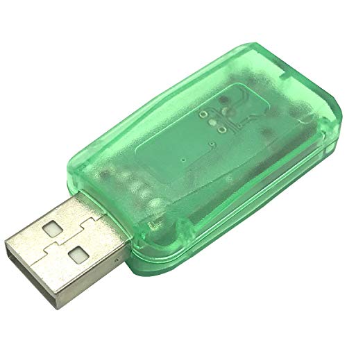 AJDPOI USB Audio Adapter 8541676061 Stereo 48KHz External Sound Card