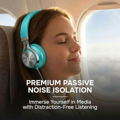 ARTIX CL750 On-Ear Headphones with Built-In Microphone—32 Ohms Impedance, Dynamic Driver, 40 mm Driver Size, 20 Hz - 20 kHz Frequency Response, Wired Connectivity