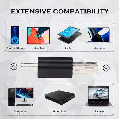 Wansurs 2 Pack USB 2.0 MicroSD Card Reader USB Type-C Adapter Compact Card Reader