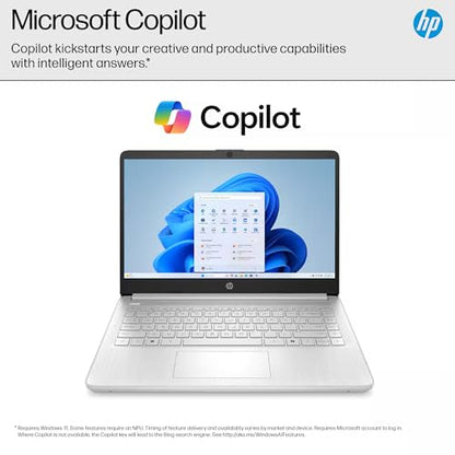 HP 14" Laptop Model 2025 1366x768 720p LED Clamshell