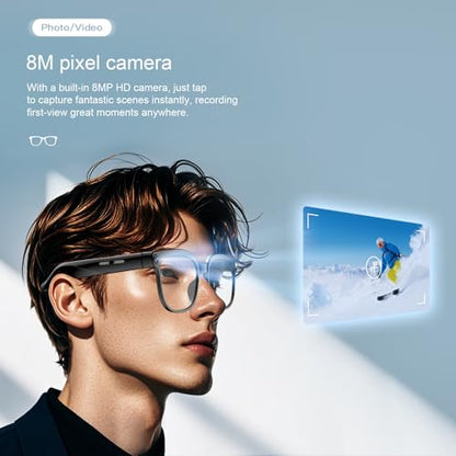 Dormiro 6.5 x 7 x 3 inches YT-1010 1080p Waterproof Smart Glasses