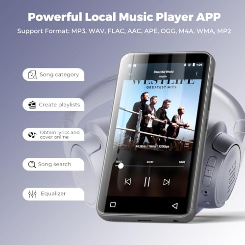 innioasis 4" 160GB G3 LCD MP3 Player with Bluetooth and Wi-Fi