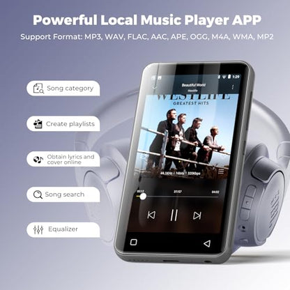 innioasis 4" 160GB G3 LCD MP3 Player with Bluetooth and Wi-Fi