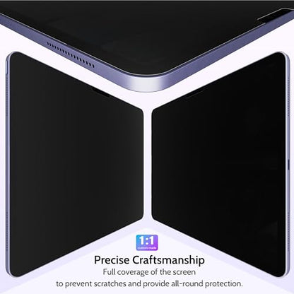 Peslv 13 Inch iPad Pro 2024/2025 Privacy Screen Protector Model pet-fk-ipad pro 13 2024 Anti-Glare Anti-Spy Scratch Resistant