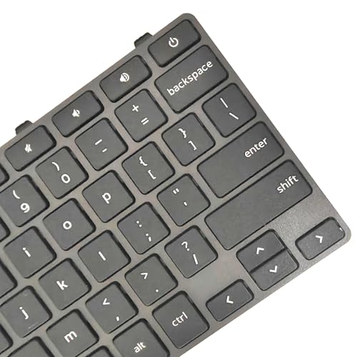 Jxjslp Laptop Keyboard 104 Keys QWERTY English USB-A Plastic Ambidextrous Black Model Number 00D2DT