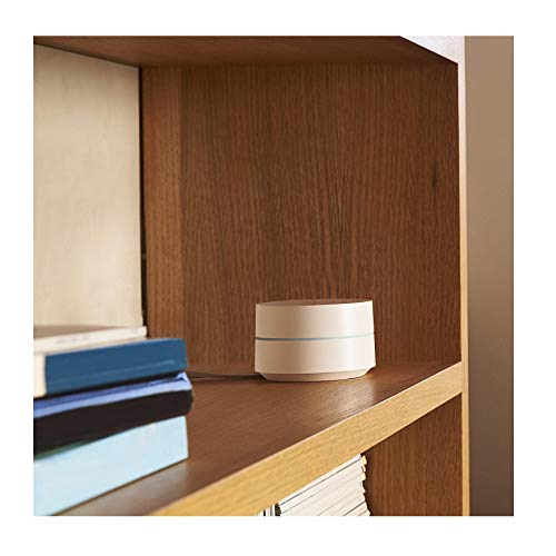Google White NLS-1304-25 Wi-Fi 5 Router 1200 Mbps Dual-Band Whole Home Mesh System