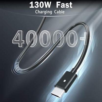 PIOEVTKA 130W USB Type C Laptop Charger Adapter SM130CS-01
