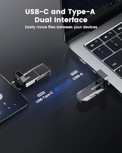 RAOYI 256GB 256USBC External Solid State Drive USB 3.2 Gen 2