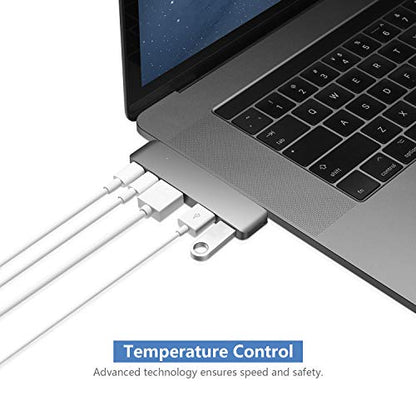 Purgo 5-Port USB Hub PG-TC402 Space Grey USB 3.0 Mini Adapter