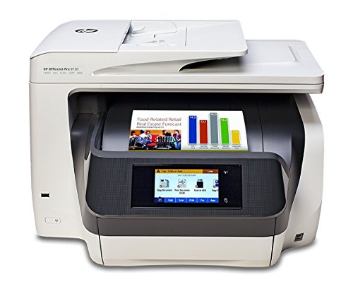 HP OfficeJet Pro 8730 Inkjet Thermal Multi-Function A4 Color Printer 5760 x 1440