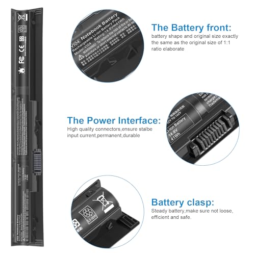 Fancy Buying 41Wh VI04 14.8V Lithium Ion Battery Compatible with HP Models