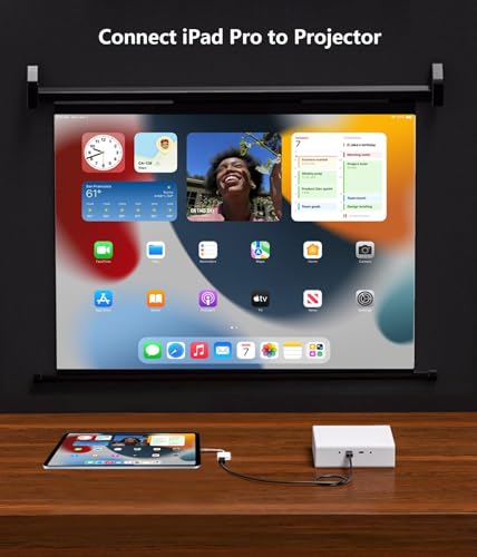 Smilebridge USB-C to HDMI Adapter USTU-044 4K@60Hz White Audio/Video Connector