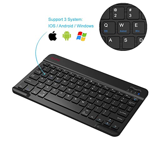 ALLIFE Compact Wireless Bluetooth Keyboard HB030HC030-A - QWERTY - Black
