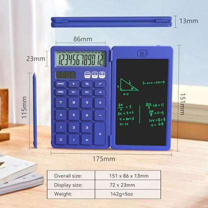 ROATEE Standard Function Calculator AB0606 7.2cm LCD Battery Solar Power