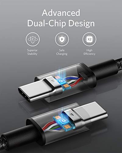 Anker 10 Feet A8758011 USB C to USB C Cable Male-to-Male 0.48 Gbps 100 Watts