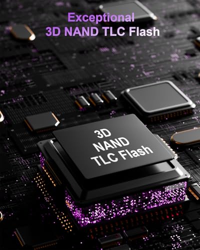 Aiibe 1TB M.2 2280 NVMe SSD PCIe 4.0 Internal Solid State Drive