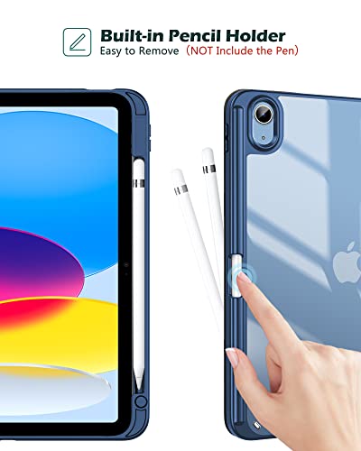 ProCase Hybrid Case for iPad (A16) 11 inch 2025 Model A3354 A3355 A3356 and 10th Generation 10.9 inch 2022 Model A2696 A2757 A2777