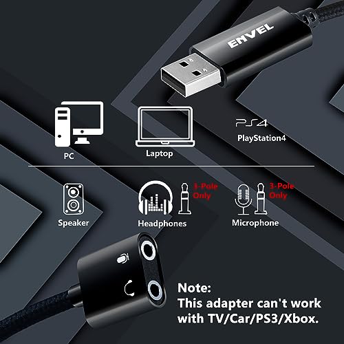ENVEL 1.0 Count EN0332 USB Stereo Sound Card