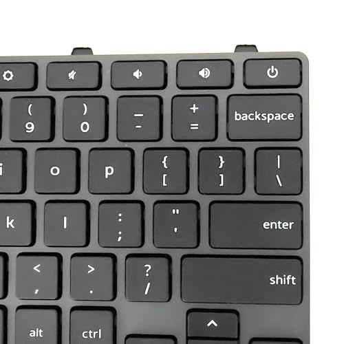 Jxjslp Laptop Keyboard 104 Keys QWERTY English USB-A Plastic Ambidextrous Black Model Number 00D2DT