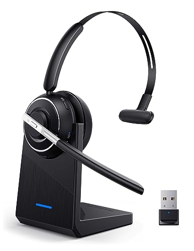 PrancyBt KH122M Bluetooth Wireless Headset with Noise Cancelling Microphone