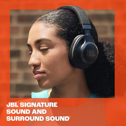 JBL Live 770NC JBLLIVE770NCBLKAM Wireless Over-Ear Headphones Black