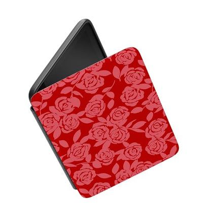 Casely Kindle Case 7 inch Final Rose Red & Pink Floral