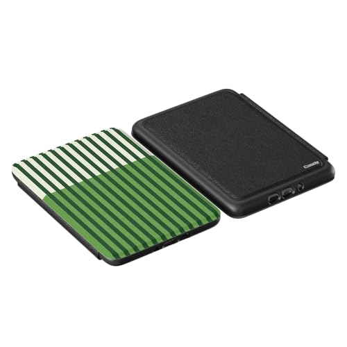 Casely 7 Inch Kindle Case | Fairway Stripes | Compatible with 7” Kindle Colorsoft and 7” Kindle Paperwhite, 12th Gen 2024 Models