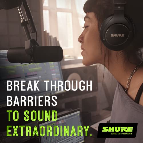 Shure SM7B Dynamic Microphone 1 Channel Unidirectional XLR 150 Ohms