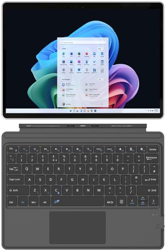 Arteck Surface Pro 13-inch Keyboard SP-Compatible Bluetooth Mechanical QWERTY Black