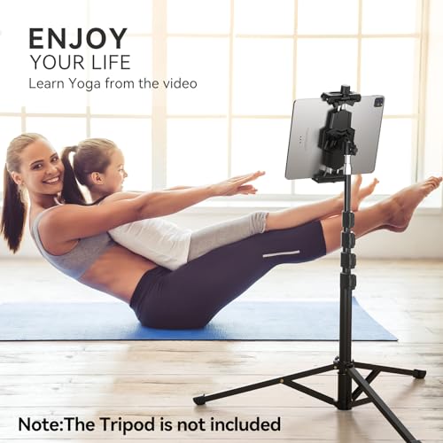 KDD 7.09 x 3.94 x 1.57 inches KDD-046 2 Pounds Adjustable Tablet Mount Tripod