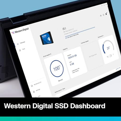 Western Digital 1000 GB WDS100T3B0A SATA Internal Solid State Drive SSD - SATA III 6 Gb/s, 2.5 inches, Up to 560 MB/s Read Speed