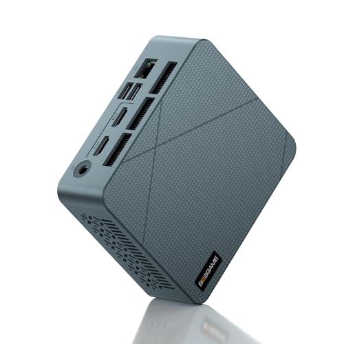 BOSGAME E2 Mini PC AMD Ryzen 5 3550H 4Cores 16GB RAM 512GB NVMe SSD 3840x2160 60Hz LED/LCD Desktop