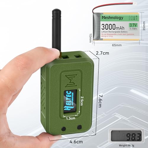 Meshnology 0.24 GHz HTIT-WB32LAF Wi-Fi Bluetooth LoRa FreeRTOS 2-Processor Module