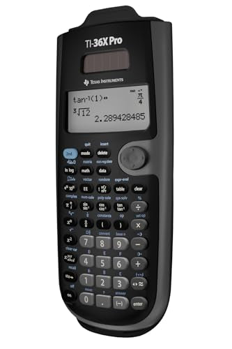 Texas Instruments TI-30X Engineering/Scientific Calculator | 2.62" LCD Screen | Battery Powered | Model 36PRO/TBL/1L1