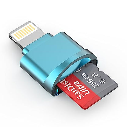 DESOFICON Micro SD Card Reader JY-FBA-00019 Lightning to Micro SD Adapter