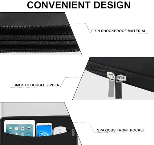 ampoock 14 inch A102 Laptop Sleeve Neoprene Case Soft Nature Theme