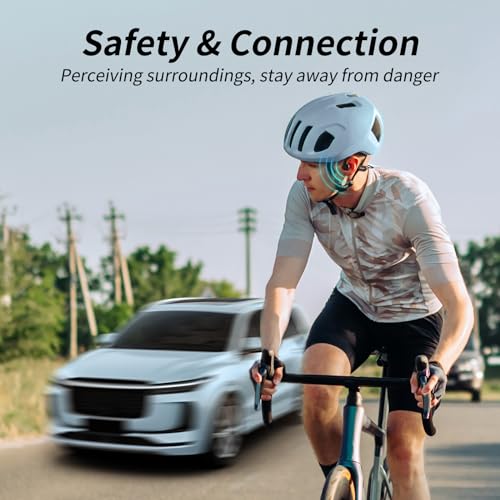 CXK X14 Bone Conduction Headphones Black Bluetooth 6.0 Open Ear 10 Hours Playtime