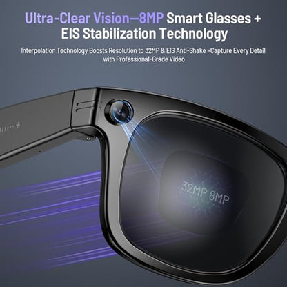 Demabon 4K Smart Glasses Model Number: Smart Glasses Resolution: 3840 x 2160 Color: Black