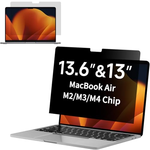 BSPROTE 13.6" MacBook Air (2022-2026) A2681 A3113 A3240 A3449 Privacy Screen Protector