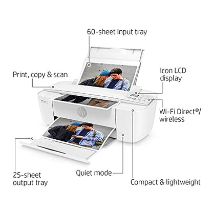 HP DeskJet 3772 T8W88A 4800 x 1200 Color Inkjet All-in-One Printer