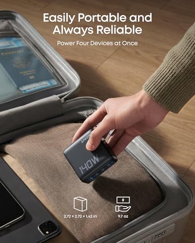 Anker 140W 4-Port USB-C Charger Model A2697