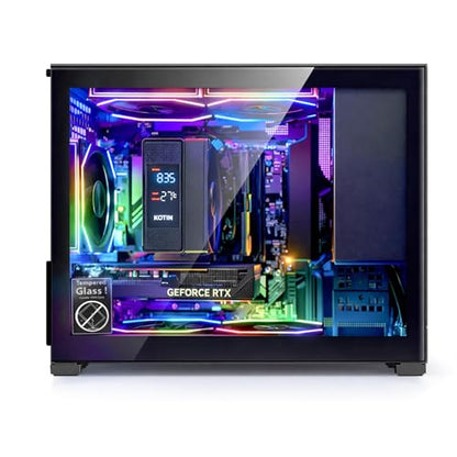 KOTIN Desktop Computer Tower AMD Ryzen 5 9600X 5.4GHz GeForce RTX 5060 Ti 8GB GDDR7 16GB DDR5 6000MHz 1TB PCIe 4.0 SSD 650W 80 Plus Gold WiFi 7 Windows 11 Home