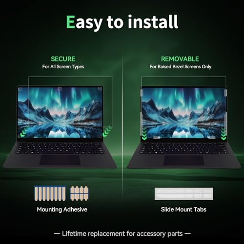 Mao Yeye 14 Inch 16:9 Laptop Anti-Glare Blue Light Screen Protector
