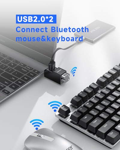 FORIDA USB Hub 3 Ports USB 3.0 Adapter Model 6060B-Black