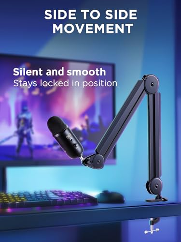 InnoGear 14" MU-PSA28 Microphone Boom Arm Stand Adjustable Height Alloy Steel