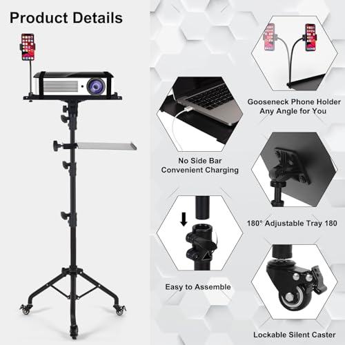 Tossbiss 1 Count Rack-1 Portable Adjustable Tripod Stand