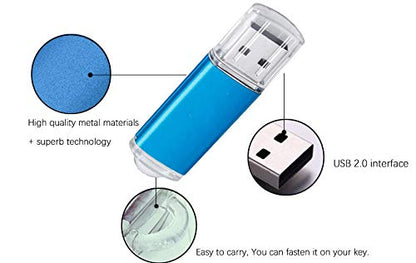 Maspen 32GB USB Flash Drive MPN 645635038594 USB 2.0 Blue