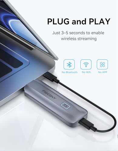 FIGEBNY 4K Wireless HDMI Transmitter and Receiver L30 3840x2160 HDMI