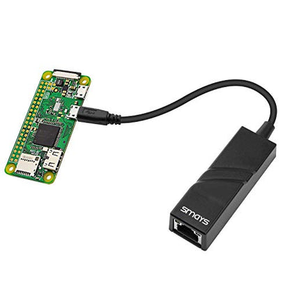 Smays Micro USB OTG Ethernet Adapter GWALL0144USB3RJ45 for Android Tablets & Raspberry Pi Devices
